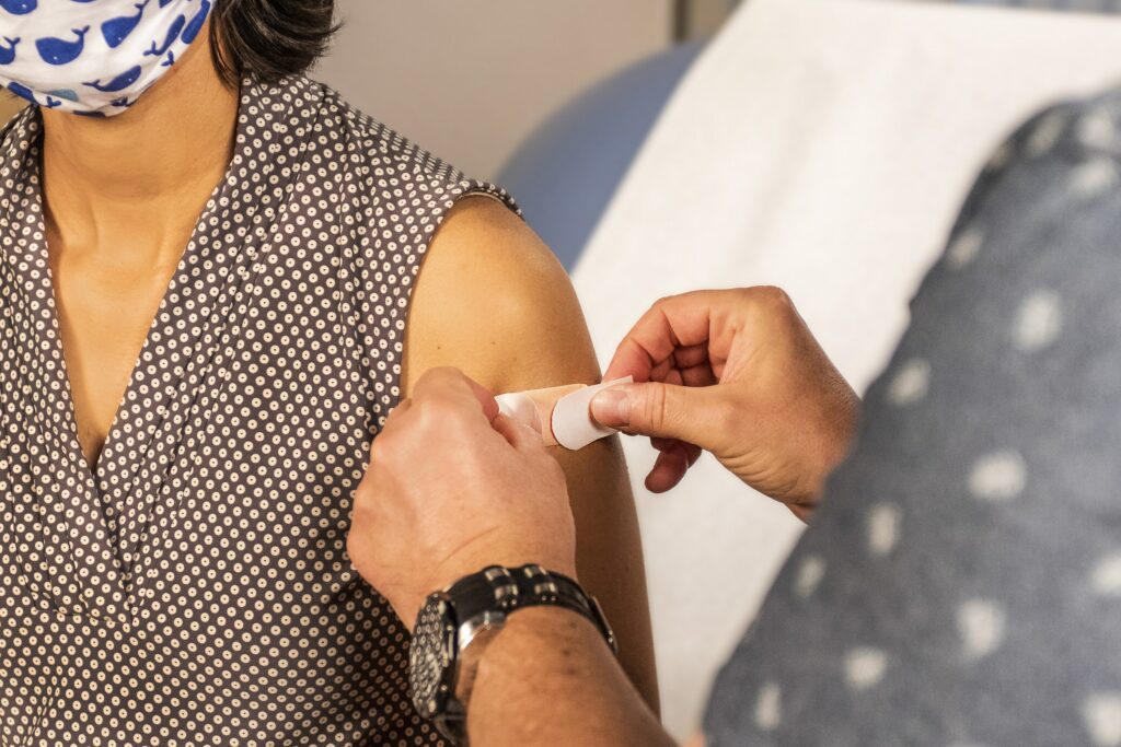 CDC vaccine bandaid